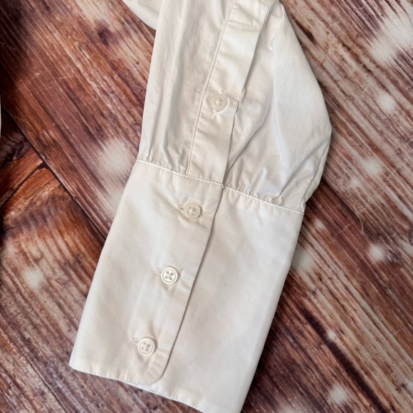 NWT J.Crew Lace-front button-up shirt size 6 - Picture 4 of 6